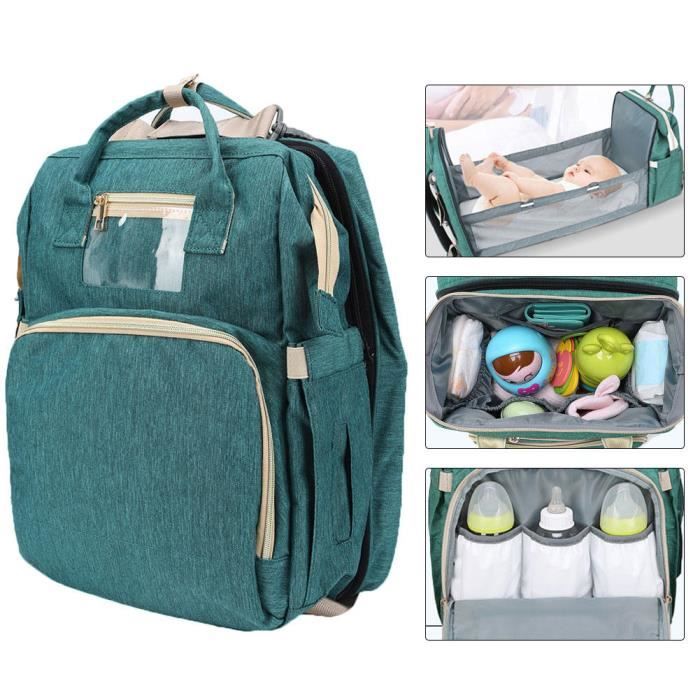 Drfeify sac à dos à couches Sac à dos multifonctionnel de grande