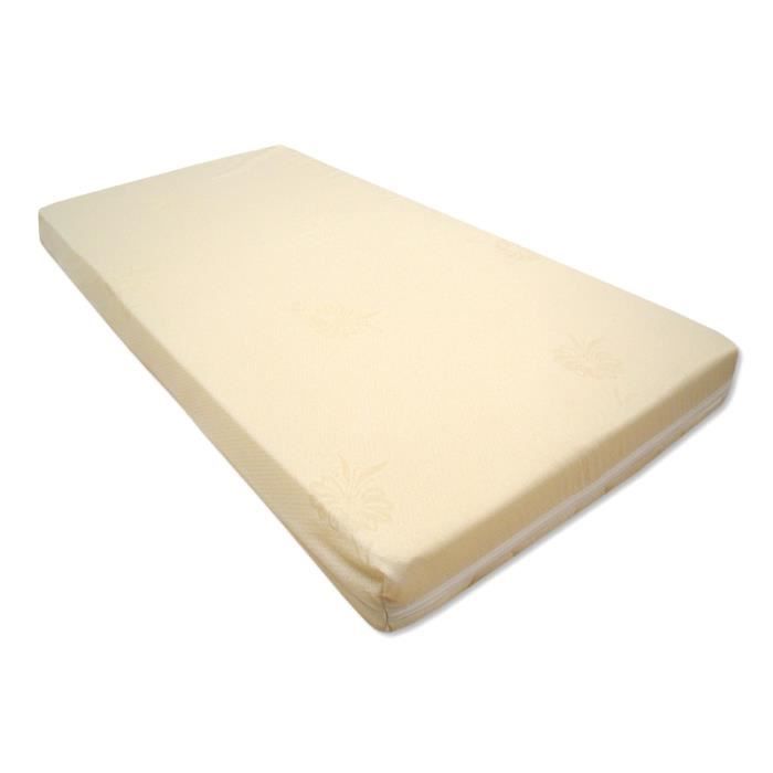 Matelas mousse et bambou 40x80 naissance