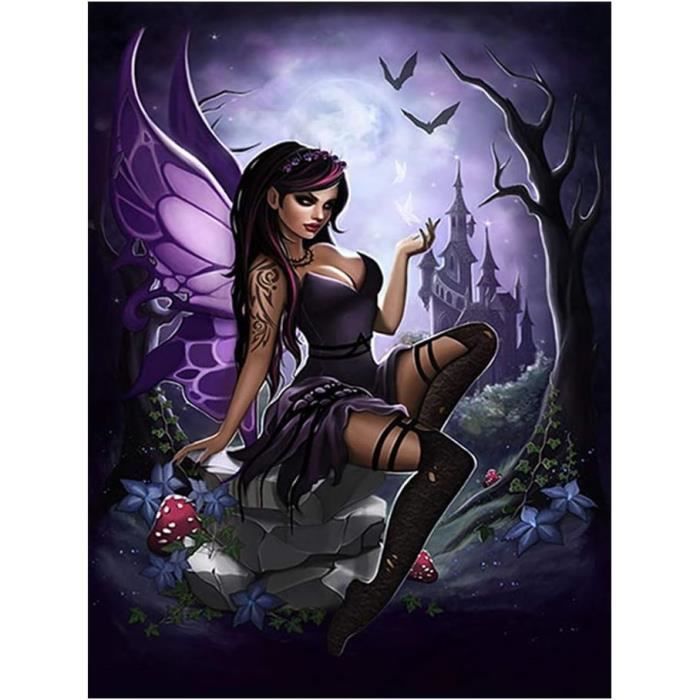 Kit Diamond Painting - Papillon - Collection D'Art | Les Ciseaux Magiques