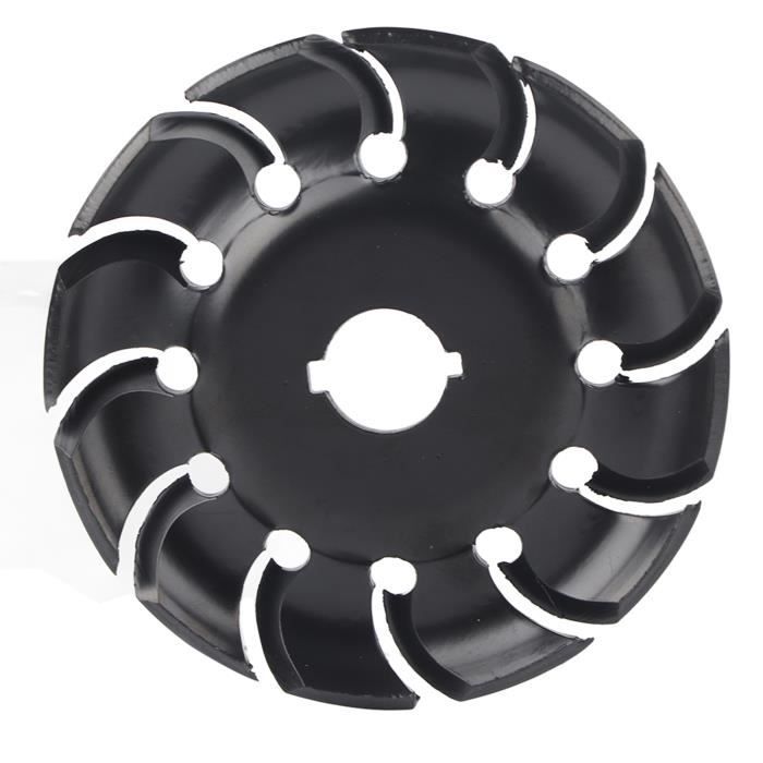 Disque De Sculpture Sur Bois 6 Dents Pour Meuleuse D'angle - En Acier, Pour Bois Tendre, Dur Et Travaux De Finition