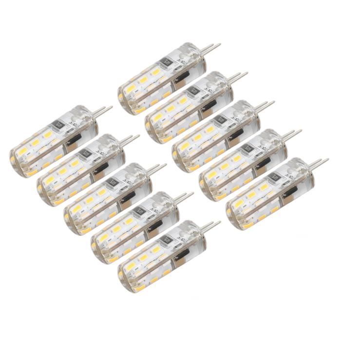 Lot 20 LED 5V 3mm Blanc Chaud - Éclairage Miniature Maison, Jardin, Train, RC