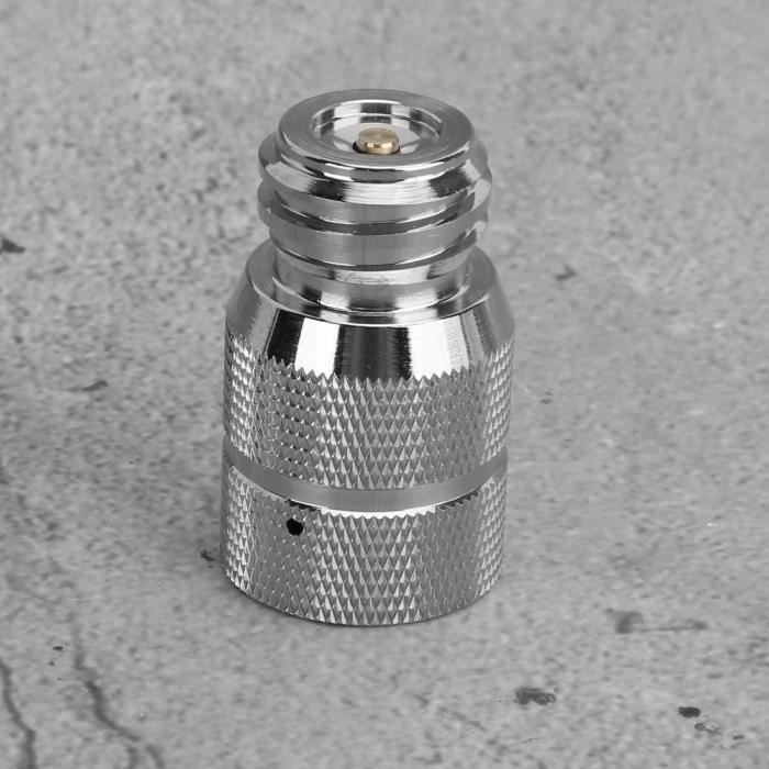 Vanne de réservoir de CO2 avec filetage marche/arrêt M18 x 1,5 filetage