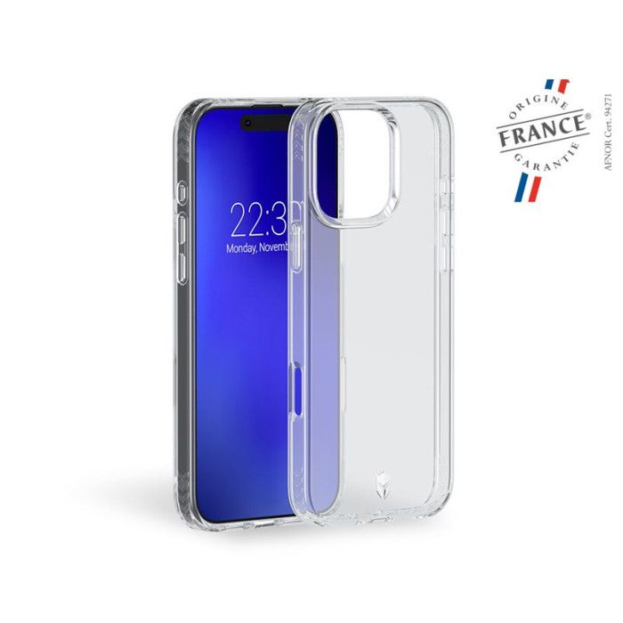 Coque Renforcée Forcecase pour iPhone 16 Pro Max Transparent