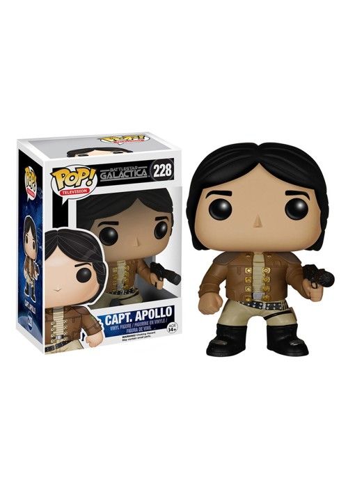 Figurine Funko Pop! Battlestar Galactica: Capt. Apollo - vue 1