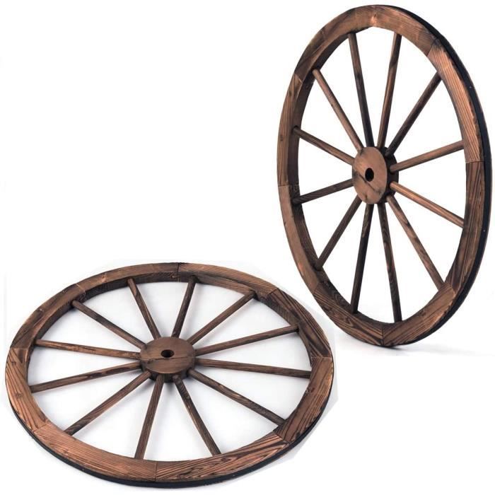 Décoration De Maison De Roue De Chariot Photo Stock - Image Du Roue