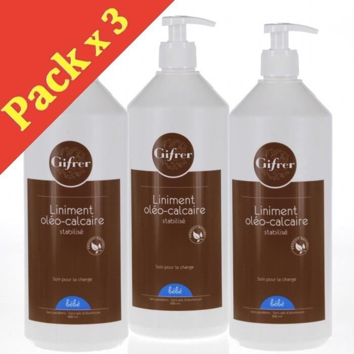 Gifrer Liniment Lot De 3 Flacons Pompe De 900ml Cdiscount Puericulture Eveil Bebe