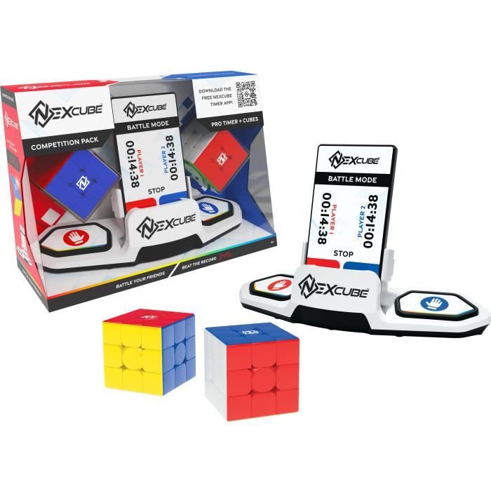 GOLIATH Nexcube Battle Pack - à partir de 8 ans - coffret de 2 nexcube 3x3