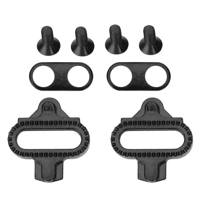 Kit D'entretoises De Cales De Vélo Glixoft – 2x1mm, 4x2mm, Vis Incluses, Pour VTT Et Cyclisme En Salle