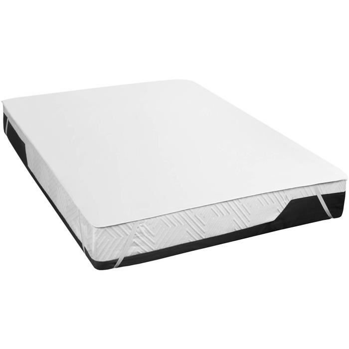 90 X 0 Cm Coton Homfy Protege Matelas Impermeable Dans Differentes Tailles Weiss Linge De Lit Pour Bebes Protection De Matelas Bhattbros Com