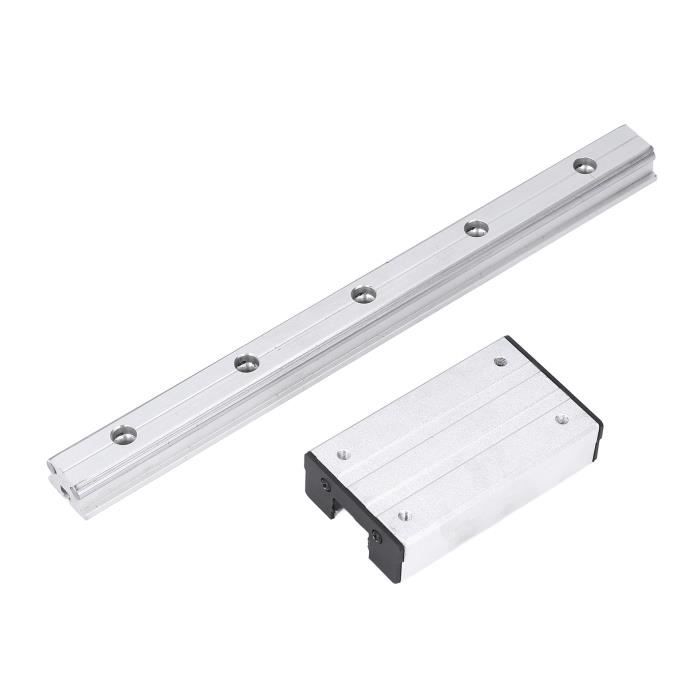Axe Strut Rails HURRISE rail de guidage Guidage de rail linéaire avec bloc coulissant ...