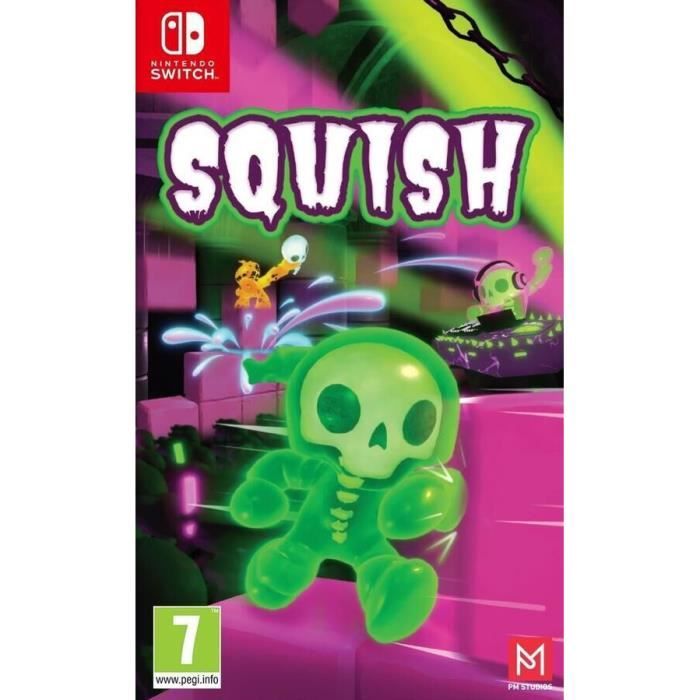 Jeu JUST FOR GAMES Squish Nintendo Switch 4 Joueurs Mode En 