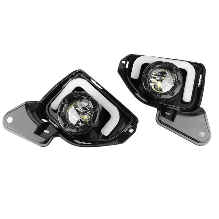Interrupteur Bascule LED Bleu 12V - Pour Feux Antibrouillard Voiture - Montage Sangle 5cm - Pack De 5 Pièces