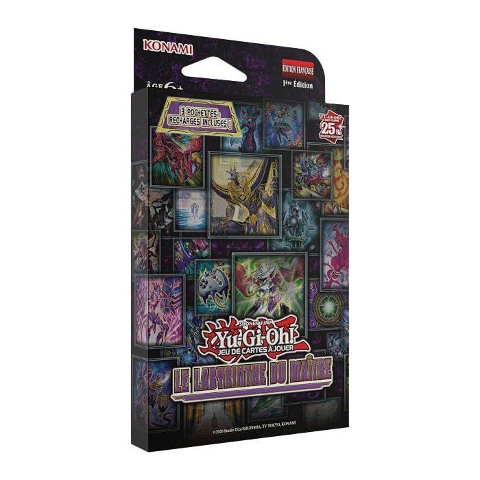 Yu-Gi-Oh! – Labyrinthe Du Maître 3 – Booster Pack, 7 Cartes Par Paquet, Avec Foils, Nouvelle Extension Anime, 112 Cartes Au Total
