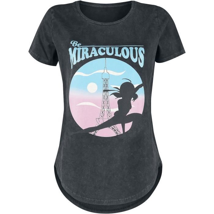 Miraculous Les Aventures De Ladybug Et Chat Noir Sunset Femme T Shirt Manches Courtes Noir Noir Cdiscount Pret A Porter Miraculous Les Aventures De Ladybug Et Chat Noir Sunset Femme T Shirt Manches Courtes Noir Noir Cdiscount Pret A Porter