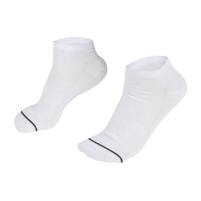 Chaussettes courtes hommes noir 43-46 (5 Paires) - Socquettes homme noires  - Chaussette hommes sport - Chaussettes basses en coton