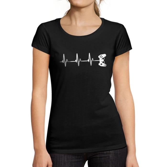 Tee shirt manette on sale de jeu femme