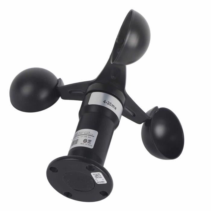 Capteur Vitesse Vent IFutniew 0-70 M/s | Anémomètre 3 Tasses DC5-30V Pour Météo, Serres