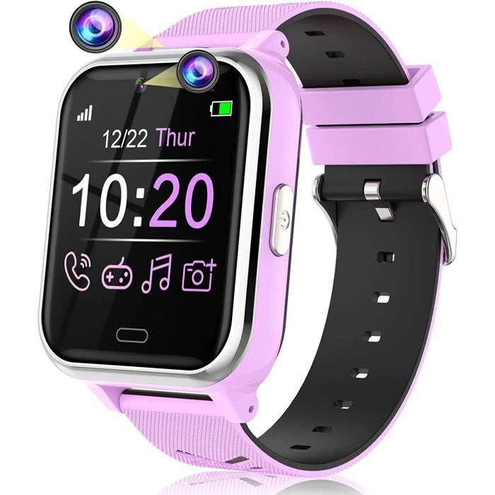 Montre Connectée Enfant - Smartwatch Téléphone Intelligente avec 17 Jeux,  Appel, SOS, Musique, Appareil Photo, Lampe de Poche, Revei - Cdiscount  Téléphonie