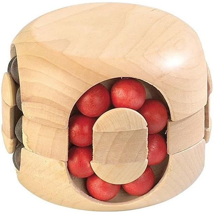 Jeu de casse-tête en bois - PLAYTASTIC - Les perles magiques - A partir de 3 ans - Intérieur - Adulte