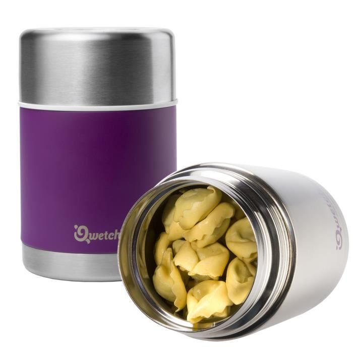 Qwetch Lunch Box Bento isotherme écologique inox 500 ml Cdiscount