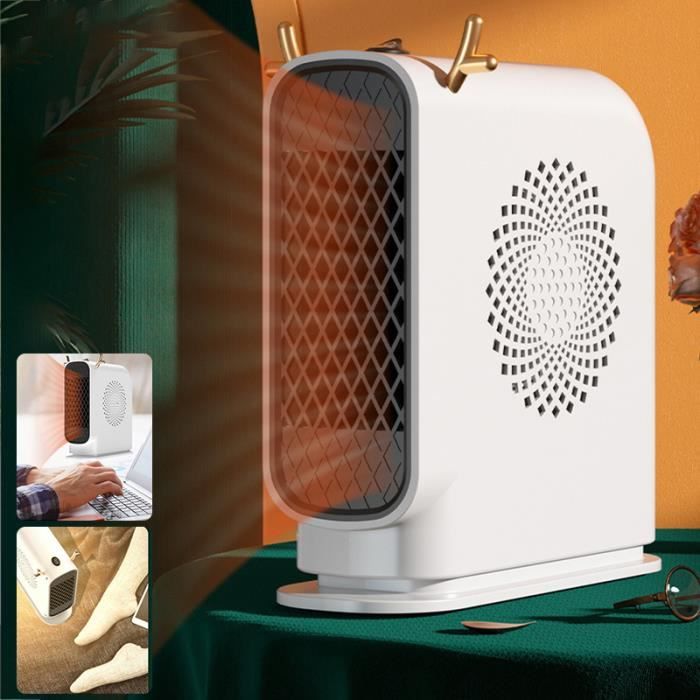Mini Radiateur Mini radiateur électrique domestique 500W, radiateur électrique à ...