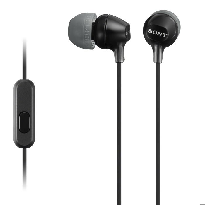 SONY MDR-EX15AP Ecouteurs intra-auriculaires Noir