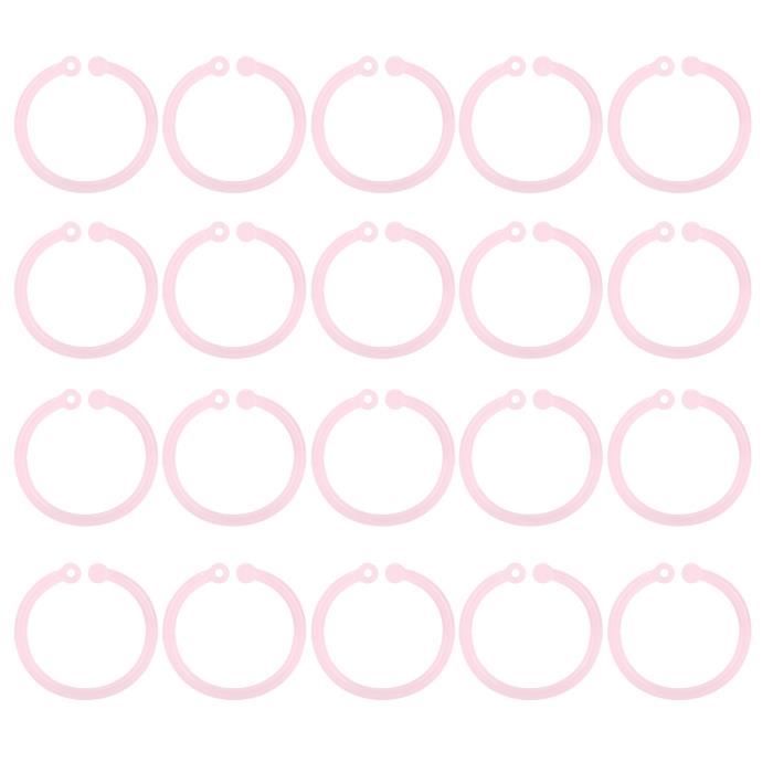 Pour Cartes Scrapbooking Anneaux de Livre Snap Pack de Livres 5 Anneaux d' Album Décoration Maison