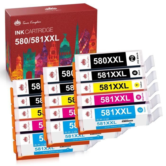 KIT 5 CARTUCCIE ORIGINALI CANON Per Pixma TR 7500 Series Pixma Tr 7550 Pixma Tr 8500 Series Pixma Tr 8550 Pixma Ts 705 Pixma Ts 6100 Series Pi 249407 - Foto 5