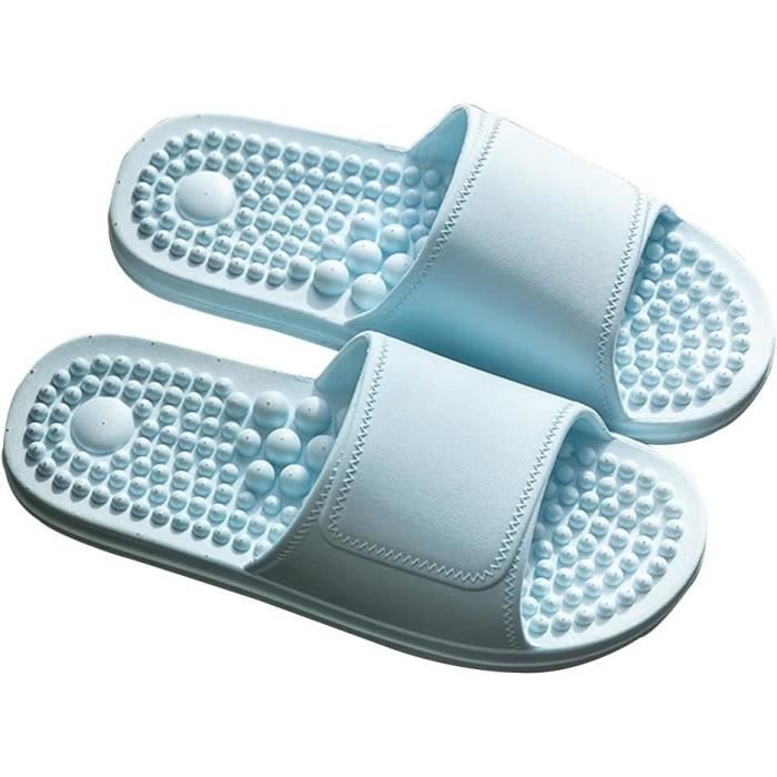 Pantoufles de ssage des points d'acupression pour les pieds des