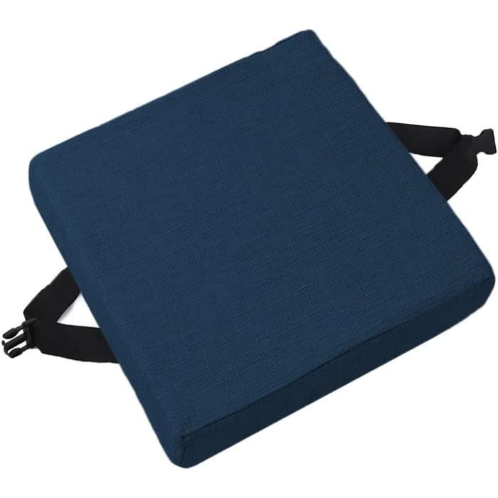 Coussin D'air De Camping à Remonter – Bleu Ancien – 32x31 Cm – Occasion
