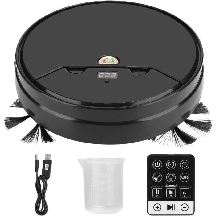 Aspirateur Robot Robot De Balayage Multifonctionnel Intelligent Ultra-Mince Télécommande Nettoyage Intelligent À Un Bouton [H611] - Trahoo