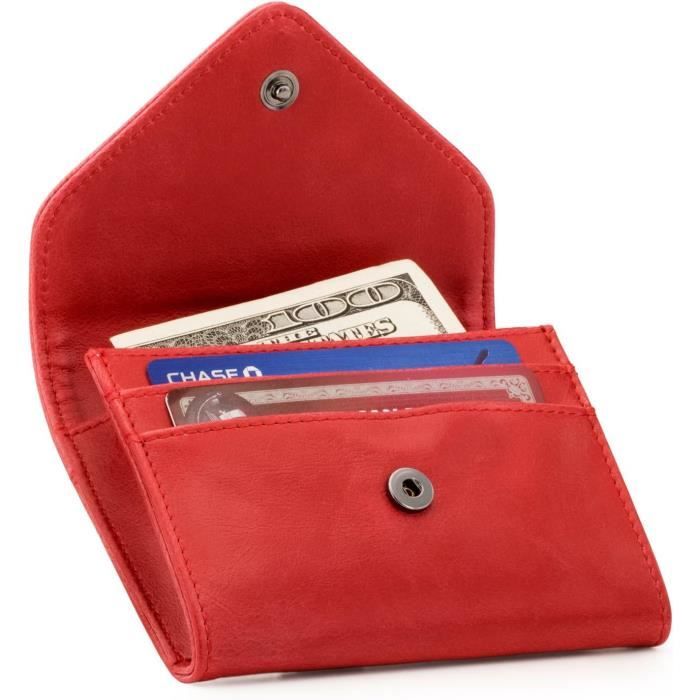 Pochette Homme En Cuir Avec Bracelet - Portefeuille Grande Capacité Organisateur Cartes