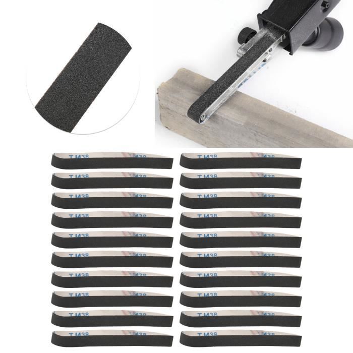 Papier De Verre De Rechange Grain 1000 Pour Aiguiseur HENDI 224403 - Bande Abrasive 200x50 Mm