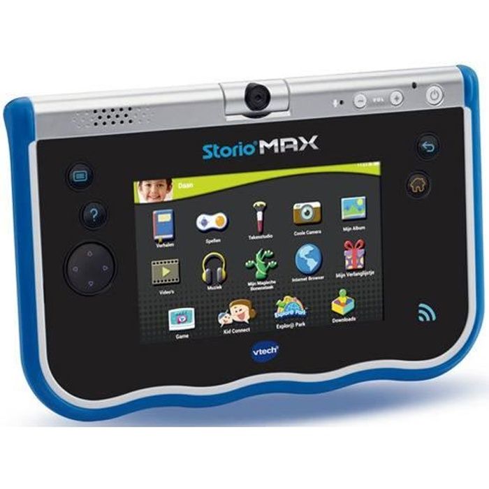 VTECH - Console Storio Max 7 Bleue - Tablette Éducative Enfant 7 Pouces -  Cdiscount Jeux - Jouets