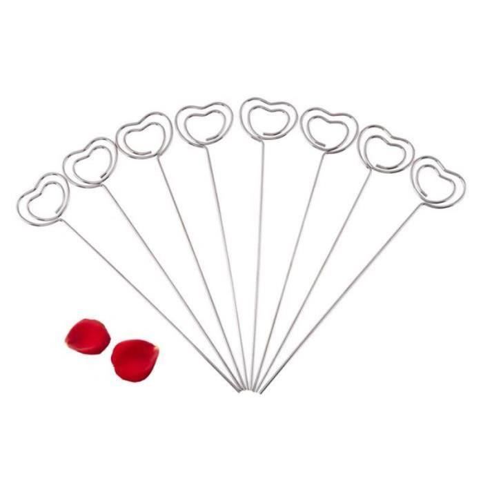 LON Stands Mémo Carte Pince Ronde Support De Table Décoration De