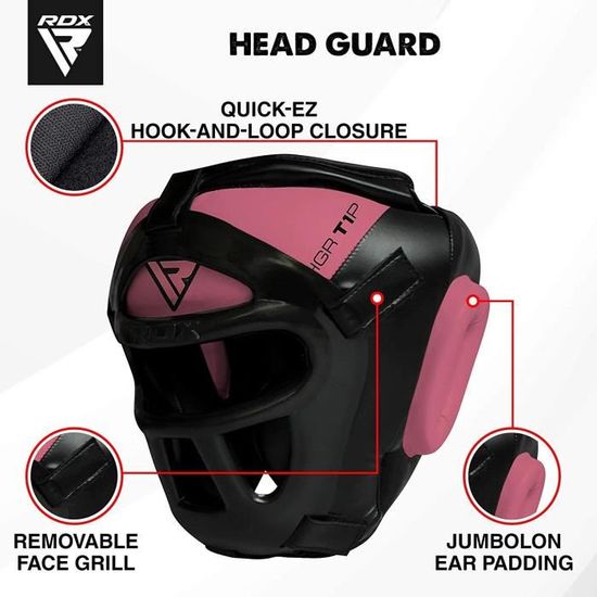 Casque De Boxe Sparring - Protection Tête Réglable - Pour Adulte Et Enfant - Muay Thai, MMA, Taekwondo