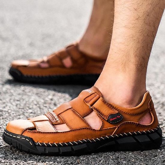 Sandales Orthopédiques Pour Homme – Confort Maximal – Pour Randonnée, Plage, Sport – Semelle Ergonomique, Réglables