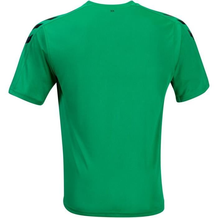 Maillot d entrainement de Football HUMMEL AS Saint Etienne 22 23 Enfant Vert Cdiscount Sport