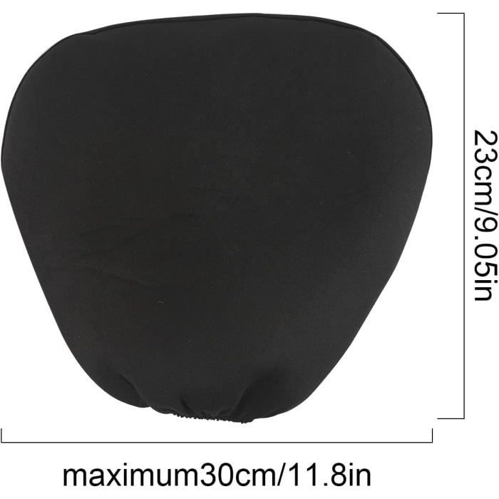 Lot De 2 Inserts De Guidage Pour Appuie-tête De Voiture - Plastique Noir - Stabilise Et Répare Le Montant (127 Mm)