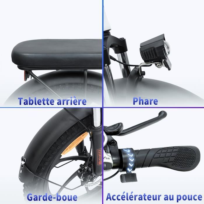 Velo electrique on sale pliant enik