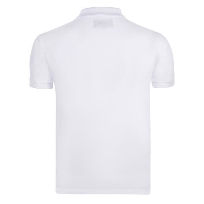 Armani Jeans Homme Polo Slim Fit Blanc Cdiscount Pr t Porter