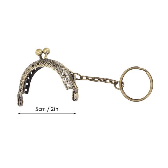 20 Pièces Fermoirs Cadre Baiser Métal Argenté – 10 Cm & 12 Cm, Lot Mixte Pour Sacs à Main, Portefeuilles Et Bricolage Couture