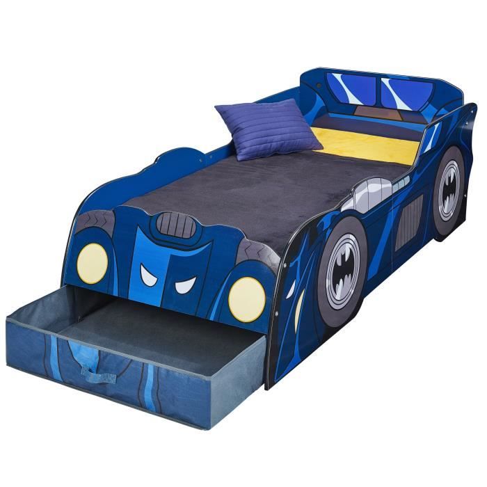 Les Tendances - Lit enfant voiture Batman