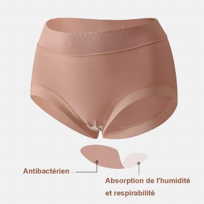 Slip femme 2025 pur coton