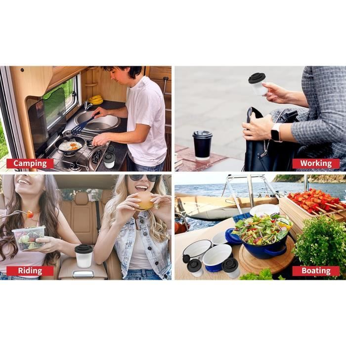 Home Xpert Salière En Verre Avec Couvercle Bascule – Pratique Camping Cuisine – Anti-agglutination – Couleurs Assorties – Fabriquée En Allemagne