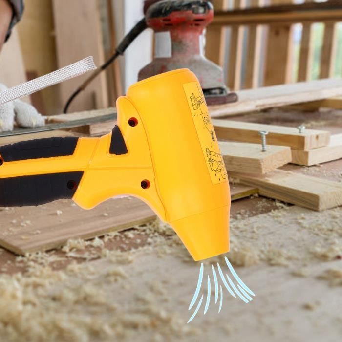 Souffleur Air Comprimé,Dépoussiérants Puissants Électrique,3 Vitesses 50000 Tr-Min, 7500 Mah