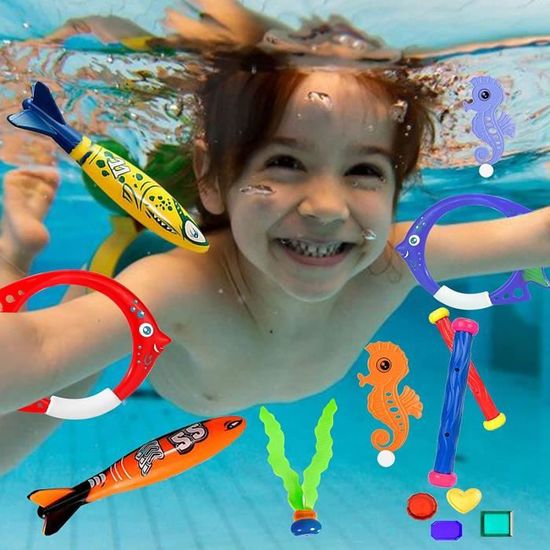 RUIJIE 31 Pièces Jouets de Plongée, Jouet de Natation pour RUIJIE 31 Pièces Jouets de Plongée, Jouet de Natation pour