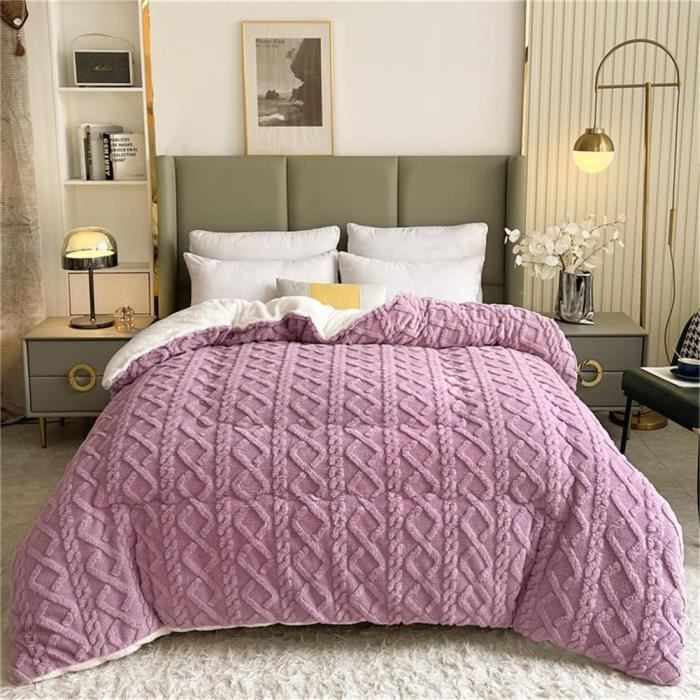 RUMOCOVO® Couette épaisse en Duvet ,coton, pour l'hiver, Respirant