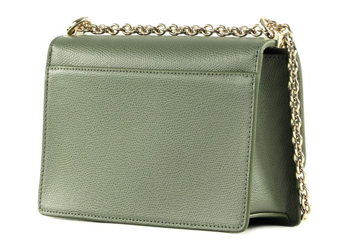 FURLA Sac à épaule bandoulière vert olive en cuir pour femme