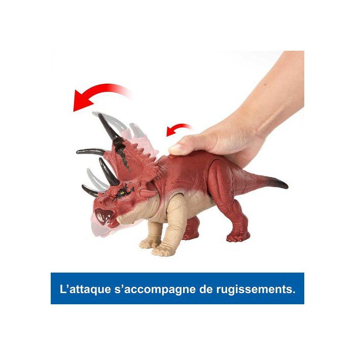 Dinosaure T-Rex Morsure Extrême 55cm Articulé Et Sonore - Jurassic Cavernedesjouets Dinosaure Articulé Avec Cris